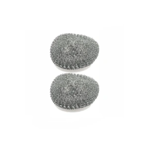 2 Adet Paslanmaz Çelik Bulaşık Teli Poşetli 60 gr