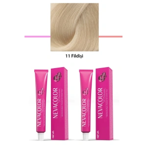 2 li Set Premium 11 Fildişi - Kalıcı Krem Saç Boyası 2 X 50 g Tüp