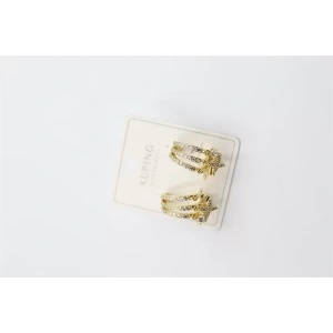 3lü Halka Küpe - Altın