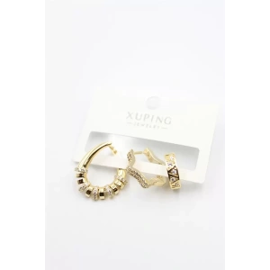 3lü Xuping Küpe - Altın