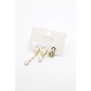 3lü Xuping Küpe - Altın