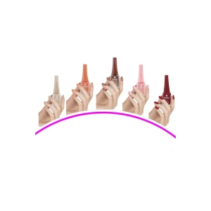 5 Adet Keratinli Besleyici Oje 14 ml SET6  mudanis