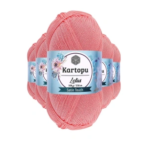 5 Adet Lotus Bikini Büstiyer Bluz Örgü İpi  K766 Gül Pembe