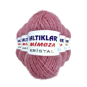 5 Adet Mimoza Kristal Işıltılı Şal Patik Yelek İpi 28