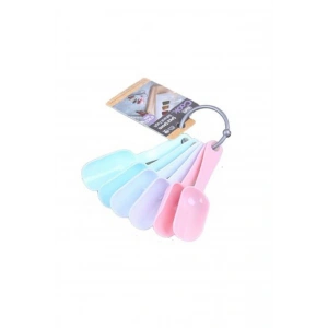 6 Lı Plastik Baharat Kaşığı