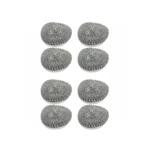 8 Adet Paslanmaz Çelik Tel Bulaşık Teli Poşetli