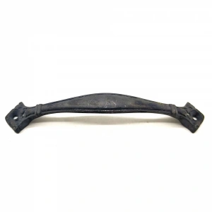 Antika Tarz Dekoratif Pirinç Deste Mobilya Kulbu - 27x155 Mm, Oksit