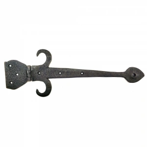 Antika Tarz Dekoratif Pirinç Kuyruklu Çanak Menteşe - 137x390 Mm, Oksit