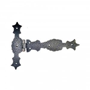 Antika Tarz Dekoratif Pirinç Kuyruklu Zambak Menteşe - 175x248 Mm, Oksit