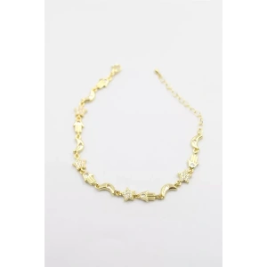 Ay Yıldız Bileklik - Altın