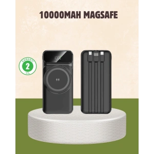 BFS 10000 mAh Kablosuz Powerbank – 15W Hızlı Şarj,  Type-C Çoklu Çıkışlı