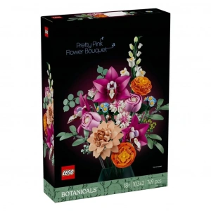 BFS   10342 Lego iconic Botanicals Pembe Çiçek Buketi 749 parça +18 yaş