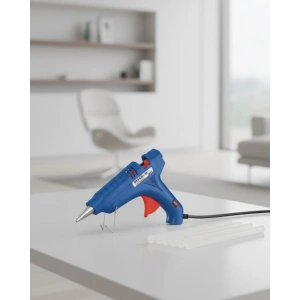 Mey İthalat® 11 mm Silikon Uyumlu 100 W Güçlü Silikon Tabancası 5 Adet Silikon Hediyeli