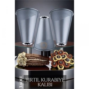 BFS 3 lü Tırtıl Kurabiye Şekillendirici Fracassi Design