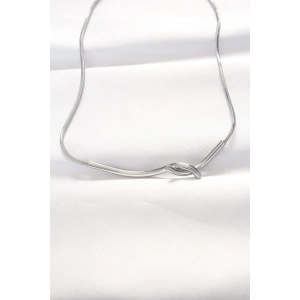 BFS 316L Çelik Silver Renk Kolye