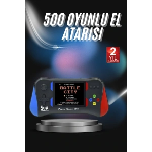 BFS 3.5 İnç 500ü 1 Arada Klasik Oyun Konsolu Nostalji Oyunlu Atari