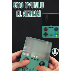 BFS 3.5 İnç Ekran 1000 Oyunlu Oyun Konsolu El Atarisi Miüzik Dinleme ve Kitap Okuma