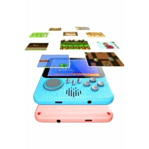 BFS 3.5 İnç Mini Atari Taşınabilir Oyun Konsolu 666 Adet Retro Oyun