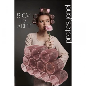 BFS 5 Cm Bigudi Saç Bigudisi Profesyonel 12 ADET