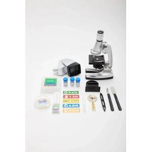 BFS 50x100x200x400x6001200x  Çocuklariçin Eğitici  Projektörlü Mikroskop Seti