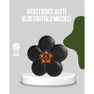 BFS Akıllı Müzikli Boks Makinesi Bluetooth Bağlantılı Işıklı Hedefli Fitness Aleti