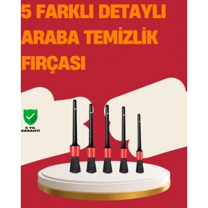 BFS Araç İçi Detaylı Temizlik Seti-Araba Jant ve İç Yüzey Temizlik Fırçaları