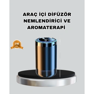BFS Aromaterapili Araç İçi Difüzör USB Bağlantılı ve Yıldız Işıklı