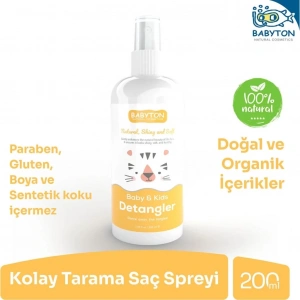 BFS   Babyton Bebek ve Çocuklar İçin Kolay Tarama Saç Spreyi 200 ml