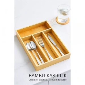 BFS Bambu Çekmece İçi Kaşıklık Organizer