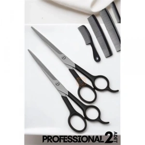 BFS Berber Makası 2 ADET Profesyonel 6.5 inç Çelik