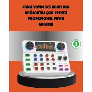 Mey İthalat® Bluetooth Bağlantılı Karaoke ve Yayın Ses Kontrol Ünitesi