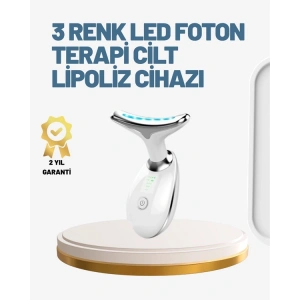 BFS Cilt Yenileyici Şarjlı Güzellik Aleti – Pozitif/Negatif İyon, Titreşimli Masaj ve Kırmızı-Mavi-Yeşil Işıkla