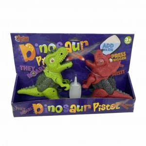 BFS  CTF-135-2 Asortili Kartela Sesli Işık Buhar Çıkartan 2li Dinazor - Vardem Oyuncak