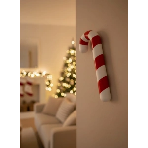 BFS Dekoratif Yılbaşı Şekeri Yerde Biblo Salon Dekoru 13x34 cm