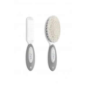 BFS     Doğal Kıl Fırça Tarak Seti 519 Gri