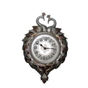 BFS Duvara Asmalı Tavuskuşu Saat Alk1673
