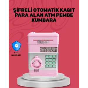 BFS Elektronik Şifreli Otomatik Para Yutan Çocuk Kumbarası