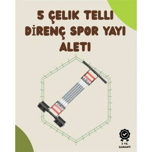 BFS Ergonomik Tutma Yerli, Pedallı ve Ayarlanabilir Elastik Yaylı Spor Ekipmanı