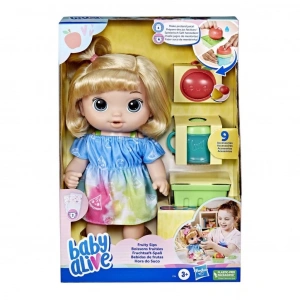 BFS  F7356 Baby Alive Bebeğim ile Eğlenceli Yudumlar Sarışın +3 yaş