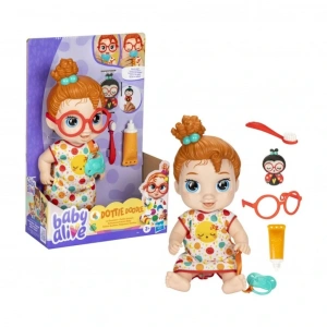 BFS  F9965 Baby Alive Uykucu Bebeğim Kırmızı Saçlı Dottie Doodle +3 yaş