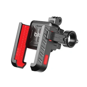 BFS Gidon Bağlantılı 360° Derece Ayarlanabilir 3.5”-7.2” Uyumlu Motosiklet Bisiklet Telefon Tutucu