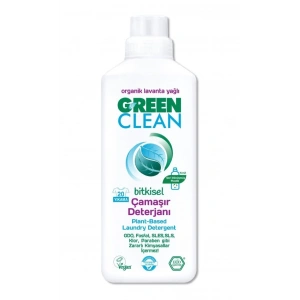 BFS   Green Clean Bitkisel Çamaşır Deterjanı 1000 ml (20 Yıkama)
