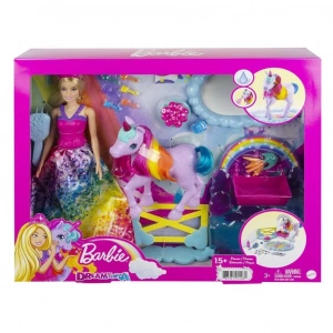 BFS  GTG01 Barbie, Bebek ve Tek Boynuzlu At, Dreamtopia Hayaller Ülkesi
