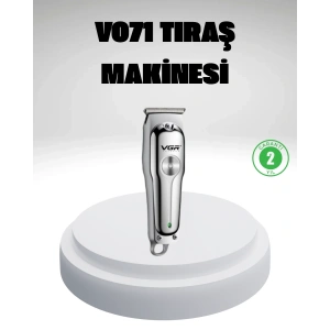 BFS Gümüş Desenli Şarjlı Tıraş Makinesi – 120 Dakika Çalışma Süresi, 3 Başlıklı