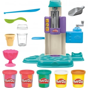 BFS  Hasbro Play-Doh Gökkuşağı Girdaplı Dondurma Oyun Seti G0028