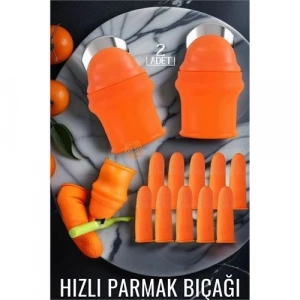 BFS  Hızlı Parmak Bıçağı Başparmak Sebze Kesici 2 li set