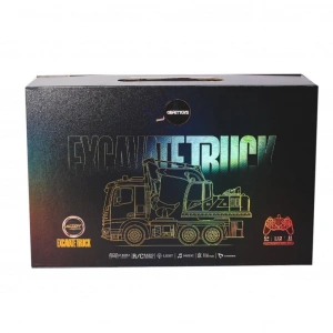 BFS   HJ8001-2 Kumandalı  Metal  Excavate Truck -Gepettoys