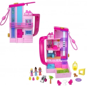 BFS  HWP11 Polly Pocket Barbienin Evi Temalı Mikro Oyun Seti