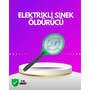 BFS İç ve Dış Mekan Elektrikli Sinek Öldürücü | Hafif ve Ergonomik Tasarım