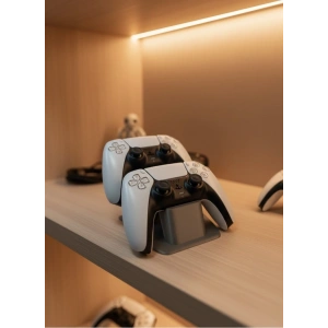 BFS İkili Gamepad Tutucu Antrasit 7x18 cm Oyun Aksesuarı